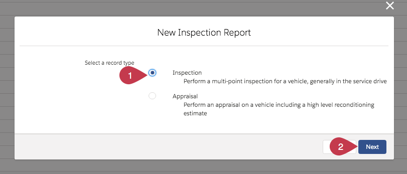 How to perform Inspection Reports