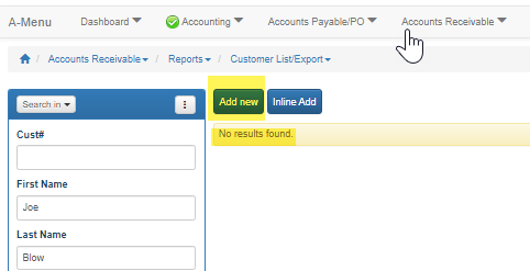 How to Add a Customer in Accounting