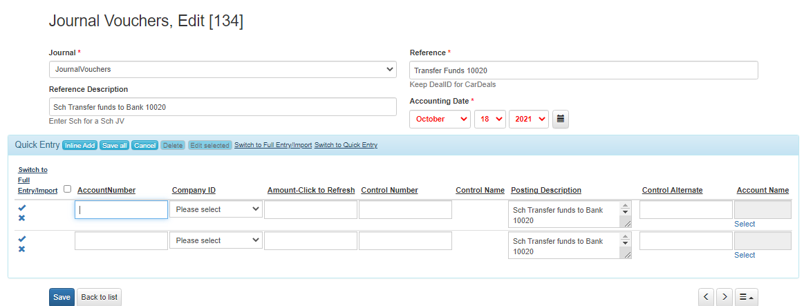 How to Create an Adjusting Journal Voucher
