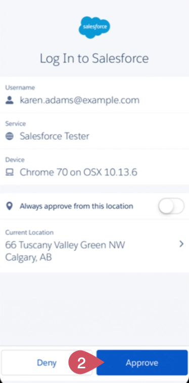 How to use the Salesforce Authenticator