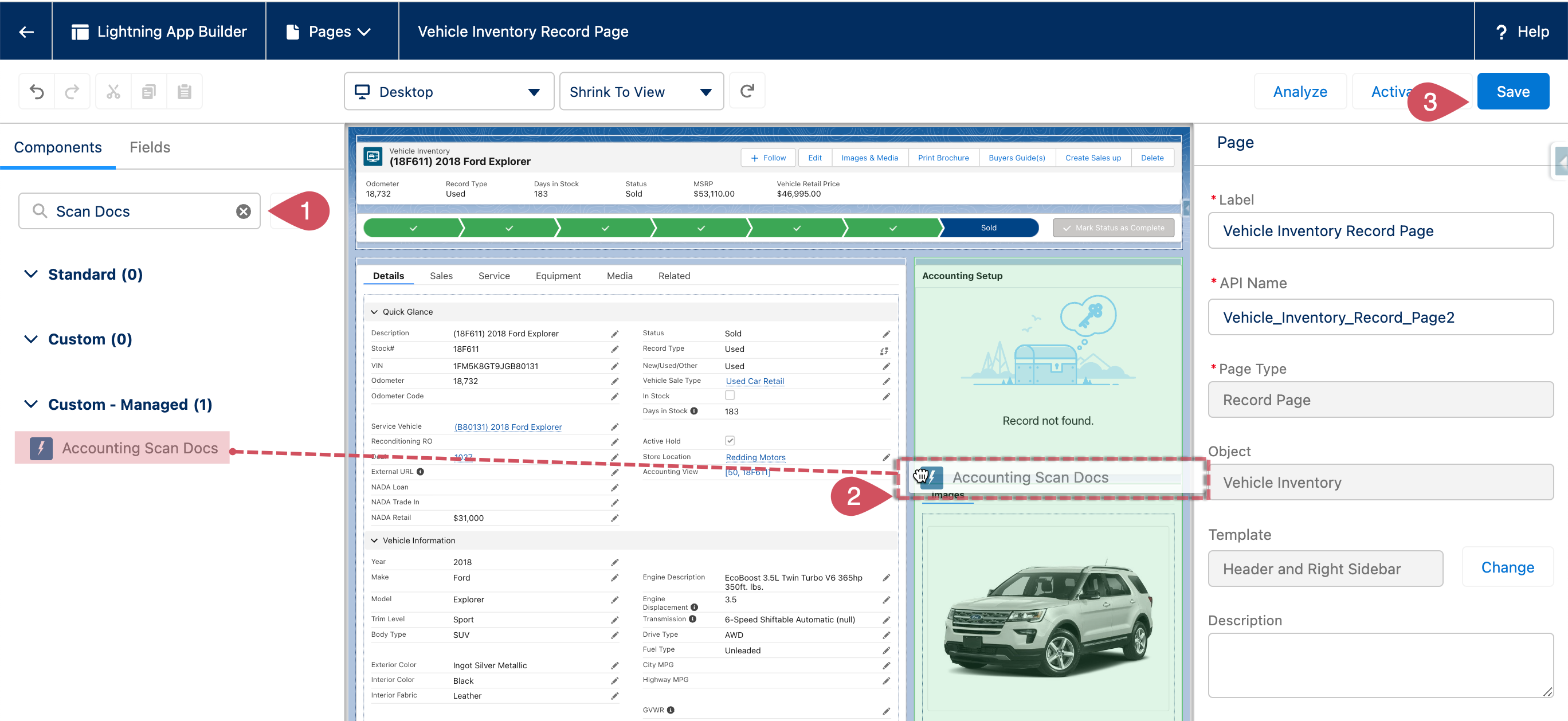 Scan Docs Component