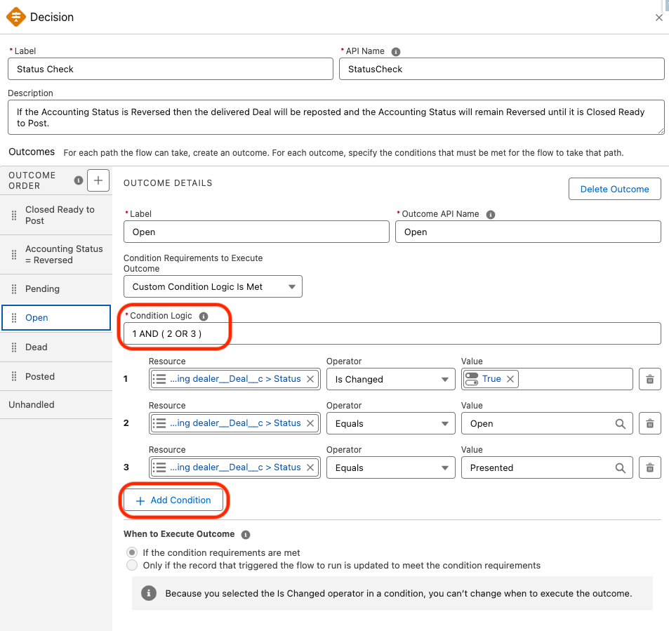 Add Custom Statuses to the Deal Before Update Accounting Status Flow ...
